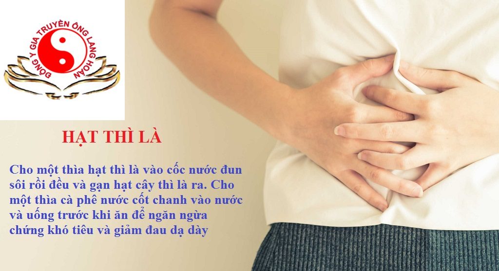 Hạt thì là giúp giảm đau dạ dày